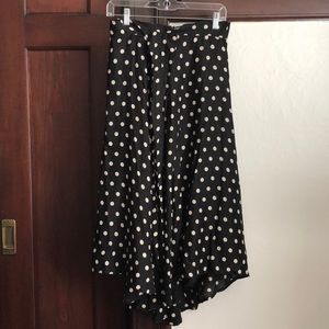 Polka Dot Anthropologie Skirt